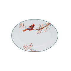 Dĩa Oval 32 cm - Jasmine - Quả Đầu Mùa