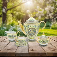Bộ trà cao 1.5 L - Hoàng Cung - Hoàng Liên