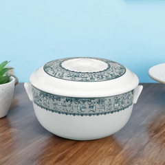 Thố + nắp - Jasmine - Vinh Quy Nhạt