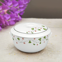 Thố 18 cm + nắp - Jasmine - Hoa May Mắn