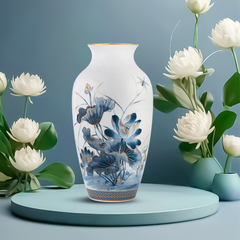 Bình Hoa 27 cm - Sen Vàng