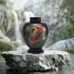 Bình hoa 36 cm - Ếch và Lá