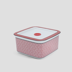 Hộp dưỡng sinh vuông đựng thực phẩm 15 cm + Nắp
