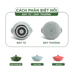Nồi dưỡng sinh Vesta 3.0 L + nắp (CK) - Healthy Cook - Màu Xám 2