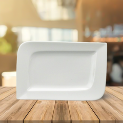 Dĩa chữ nhật 27 x 18 cm - Harmony Lys - Trắng Ngà