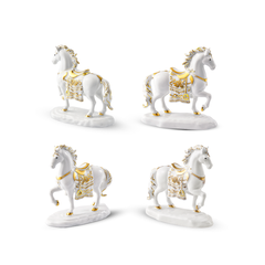 Tượng Bảo Mã 10.5 cm - Tượng - Trắng