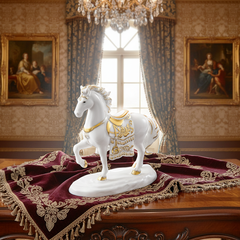 Tượng Bảo Mã 10.5 cm - Tượng - Trắng