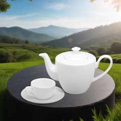 Bộ trà 0.45 L - Daisy - Trắng