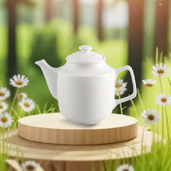 Bình trà 0.7 L + nắp Jasmine Lys Trắng Ngà (010794000)