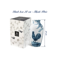 Bình hoa 27 cm - Hạnh Phúc