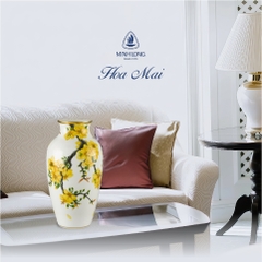 Bình Hoa 27 cm - MILO - Hoa Mai