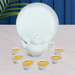 Bộ trà 0.35 L - Jasmine - Chỉ Xanh Lá