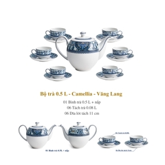 Bộ trà 0.5 L Camellia - Văn Lang