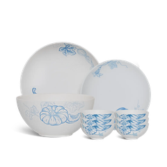 Bộ đồ ăn 09 sản phẩm - Timeless IFP - Vườn Nhà Sương Mờ