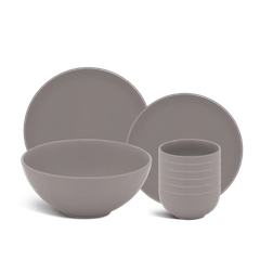 Bộ đồ ăn 09 sản phẩm - Timeless - Màu Xám 3