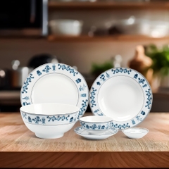 Bộ đồ ăn 22 sản phẩm - Jasmine - Tứ Quý