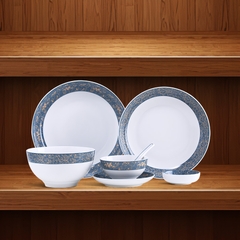 Bộ đồ ăn 23 sản phẩm (B) - Camellia - Diệp Lục