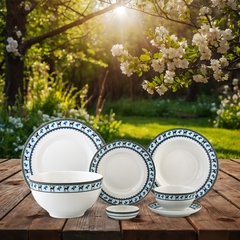 Bộ đồ ăn 23 sản phẩm (B) - Camellia - Lộc Lạc