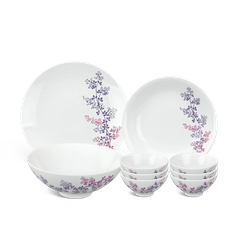 Bộ đồ ăn 9 sản phẩm - Daisy - Cỏ Tím