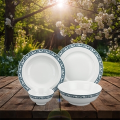 Bộ đồ ăn 9 sản phẩm - Jasmine - Chim Lạc