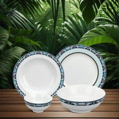 Bộ đồ ăn 9 sản phẩm - Jasmine - Phước Lộc Thọ