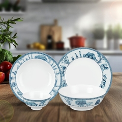 Bộ đồ ăn 9 sản phẩm - Jasmine - Thôn Dã
