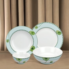 Bộ đồ ăn 9 sản phẩm - Jasmine - Tích Tuyết Thảo