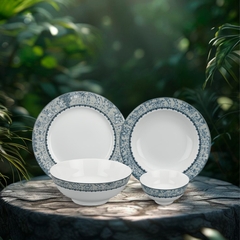 Bộ đồ ăn 9 sản phẩm - Jasmine - Vinh Quy Nhạt