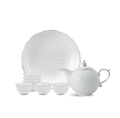 Bộ trà 0.3L - Sen IFP - Chỉ Bạch Kim
