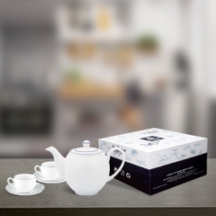 Bộ trà 0.5L - 0.8L - 1.1L Camellia - Chỉ Xanh Dương