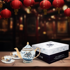 Bộ trà 0.65 L - Hoàng Cung - Sen Ngọc