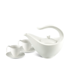 Bộ trà 0.45 L - Anh Vũ IFP - Trắng Ngà