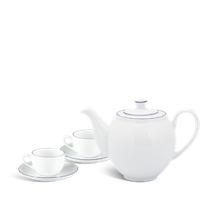 Bộ trà 0.5L - 0.8L - 1.1L Camellia - Chỉ Xanh Dương