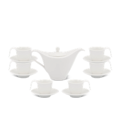 Bộ bình cà phê 0.45 L - Anh Vũ IFP - Trắng Ngà