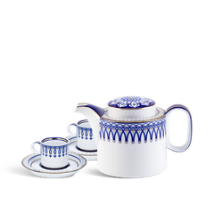 Bộ trà cao 0.33 L - Gastroline - Đồng Tâm Xanh dương