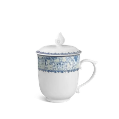 Ca Trà 0.30L + Nắp Mẫu Đơn Vinh Quy Nhạt