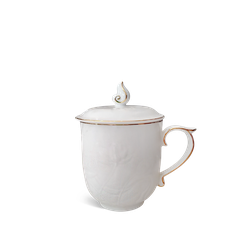 Ca trà 0.30 L + Nắp SEN IFP -  Viền chỉ vàng