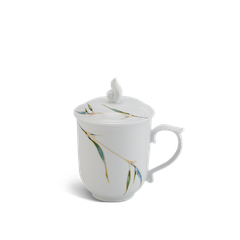 Ca trà 0.30 L + nắp - Mẫu Đơn IFP - Thanh Trúc