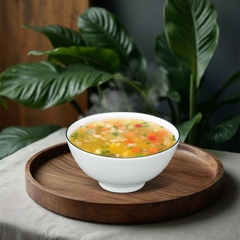 Chén súp - Jasmine - Chỉ Xanh Lá