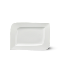 Dĩa chữ nhật 33 x 23 cm - Harmony Lys - Trắng Ngà
