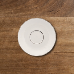 Dĩa lót 15.5 cm - Đài Các IFP - Chỉ Bạch Kim