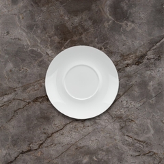 Dĩa lót thố cá nhân 15cm Jas Lys Trắng Ngà