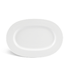 Dĩa oval 32cm - Camellia - Trắng