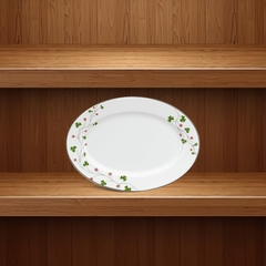 Dĩa oval 32 cm - Jasmine - Hoa May Mắn