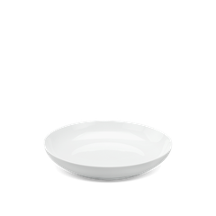 Dĩa sâu lòng 23cm - Camellia - Trắng