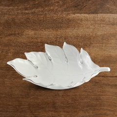 Dĩa trái cây Lá Sake 42.5 cm (Chỉ Bạch Kim)