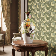 Bình hoa 42 cm - Chim và Khế - Bình Hoa - Vẽ tay