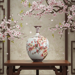 Bình hoa 30 cm - Hoa Đào - Bình Hoa - Trang trí