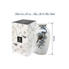Bình Hoa 27 cm - Bình Hoa - Họa Mi & Hoa Bưởi