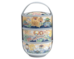 Hộp dưỡng sinh 3 tầng 12.5 cm - Thưởng Trăng